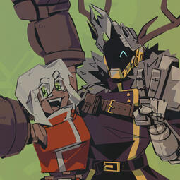 @toasteyghosty & @viosi_ illust